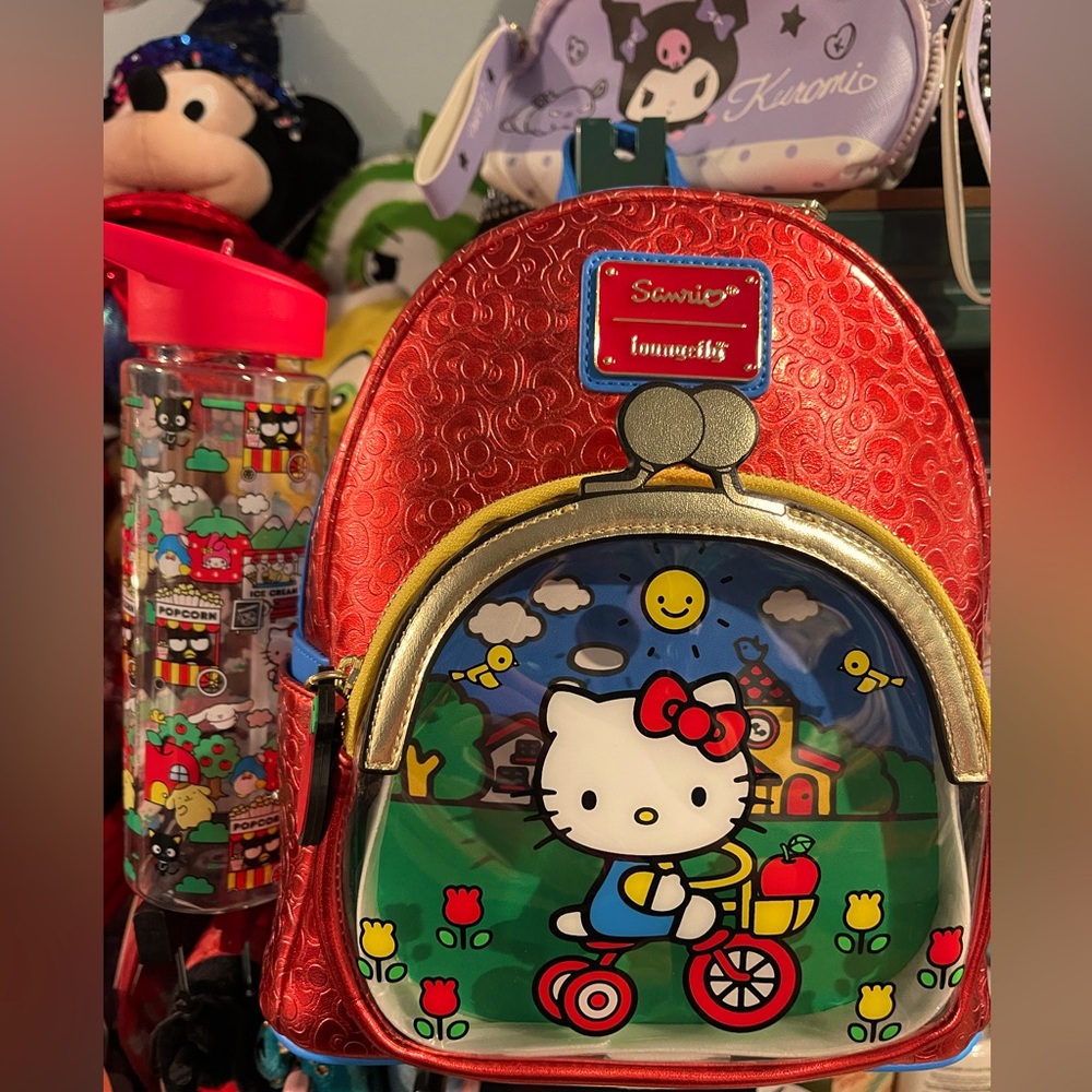 Hello Kitty & Disney’s Loungefly Bag 50th anniversary collection.